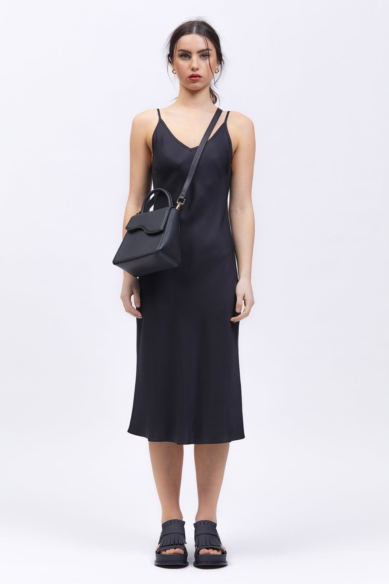 La Caleta Dress Black