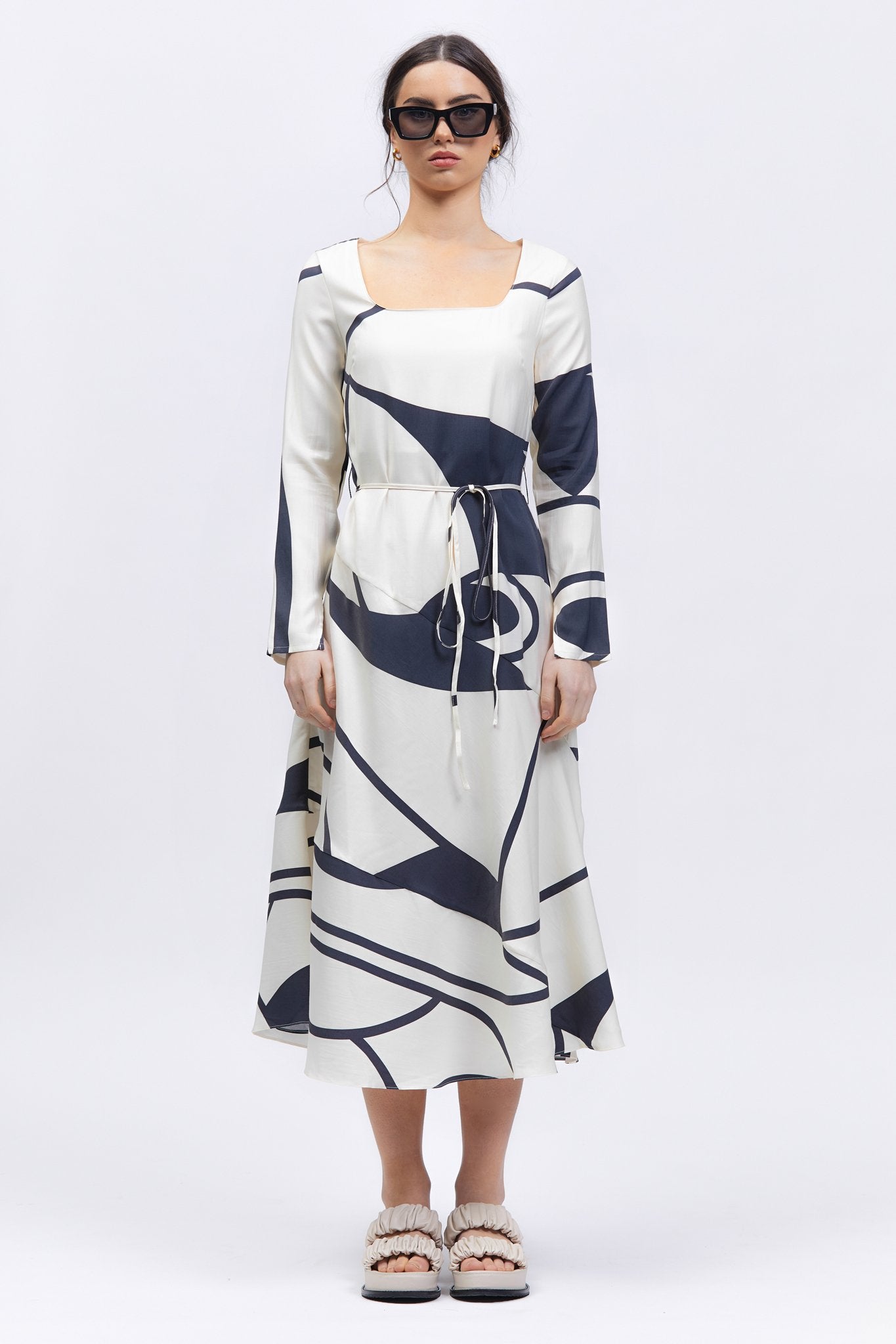 Piste Dress Print