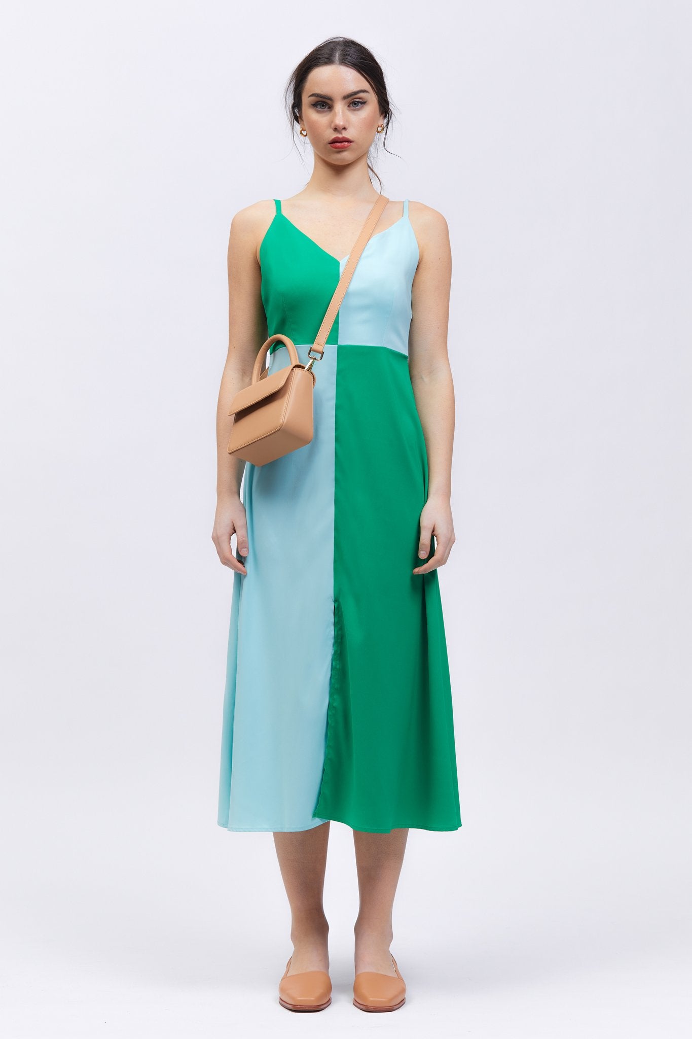 Somport Dress Green/Mint